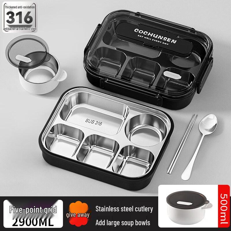 ZISIZ 316 Stainless Steel Lunch Box