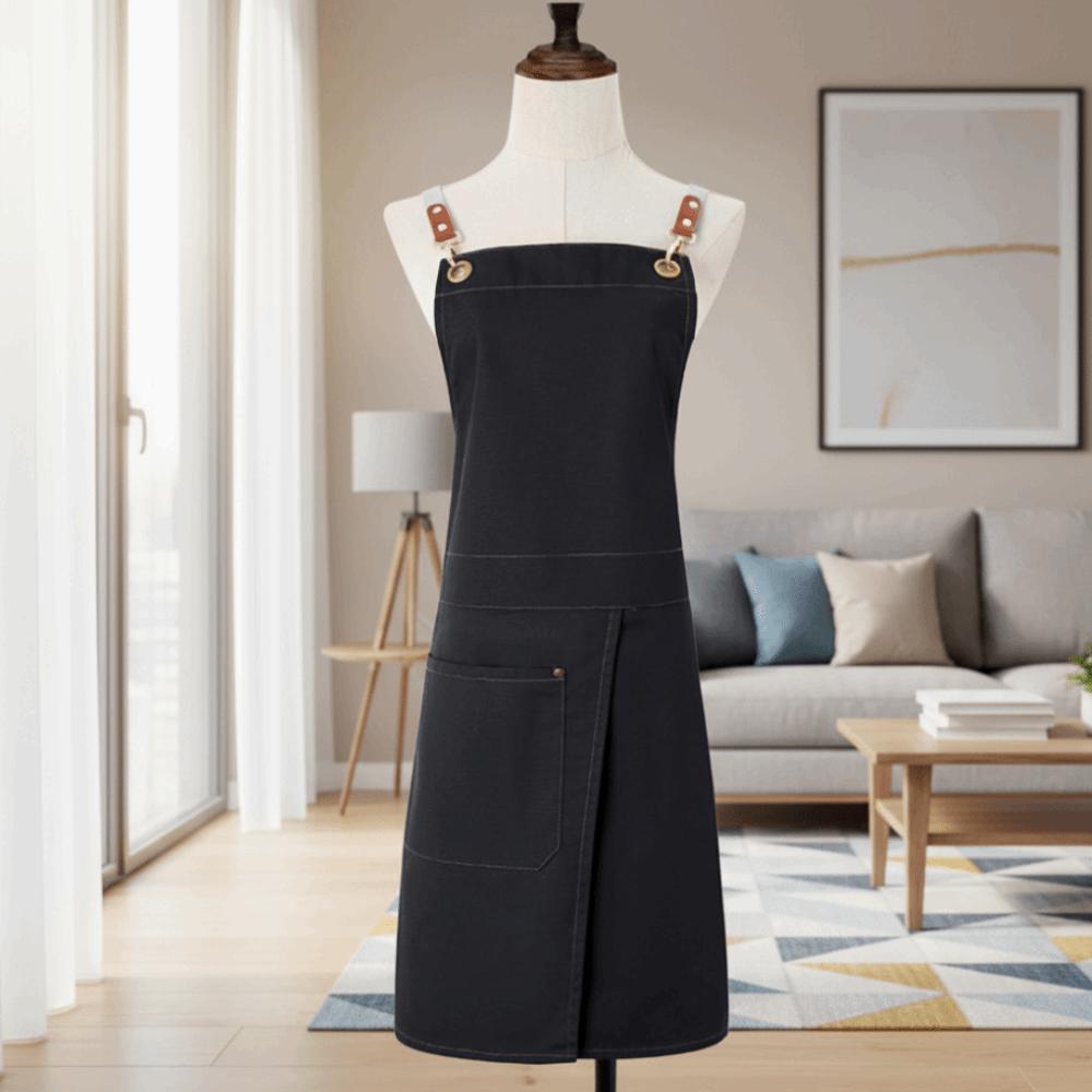 Wear-resistant Canvas Apron Waterproof Florist Apron Multi-functional Cafe Apron  Studio