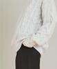 miette Oversized Cable Knit Sweater REXX1017 Free Size White Women's