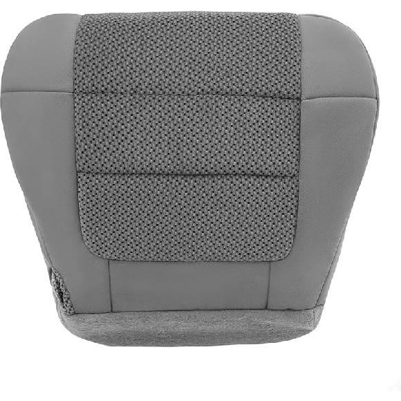 Driver Side Bottom Cloth Seat Cover, Replacement Dark Graphite Gray Seat Cover Compatible with Ford F150 XLT 2000-2003 Passenger Side
