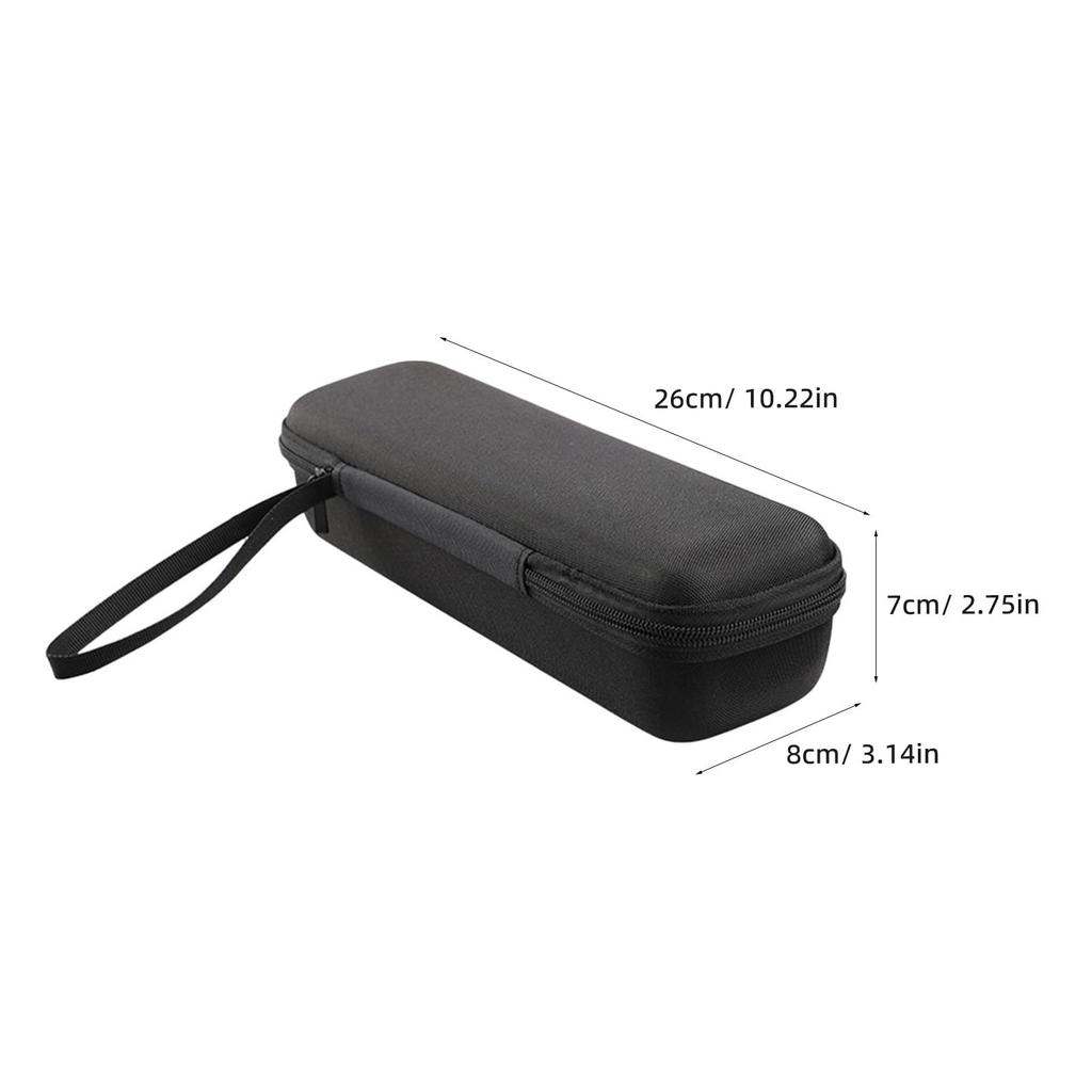 TOPPERFUN Microphone Storage Case Wireless Hard Pouch Compact Portable Bag Karaoke My Microphone Sennheiser Compatible Audio Equipment Skull Box