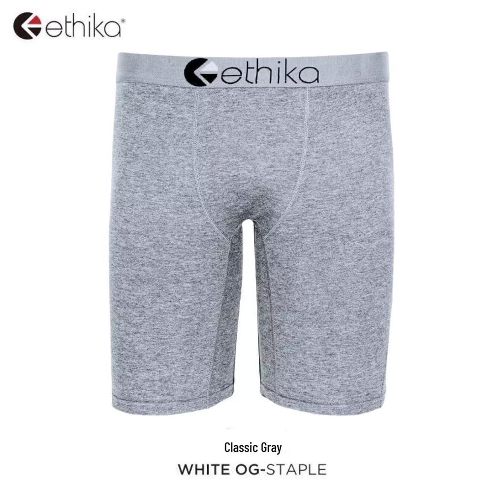 Slip Uomo Ethika Traspiranti Anti-Sfregamento con Cavallo in Cotone Antibatterico, Vita Media.