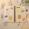30pcs Transparent Dried Flower Bookmarks Diy Bookmark For Students Wishing Bottle Stickers Flower Page Clips Kids Gift Bookmark