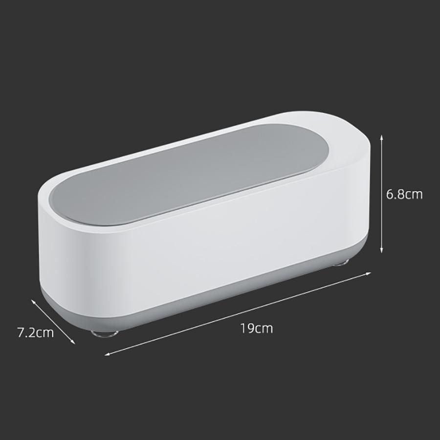 Portable Ultrasonic Cleaning Machine Jewelry Denture Eye Glasses Coins Cleaner