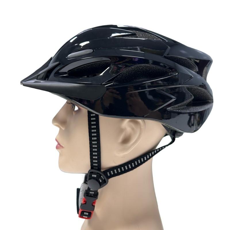 Unisex Integrated Cycling Helmet Mountain Road Bikes Safety Gear Adjustable Fit 52-62cm