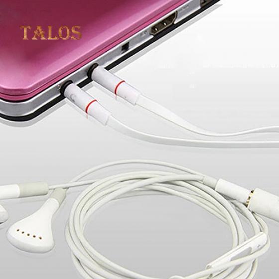 3.5mm Ses Mikrofon Y Ayırıcı Kablo Kulaklık Adaptörü Dişi fo 2 Erkek Adaptör Bilgisayar Gadget'ları