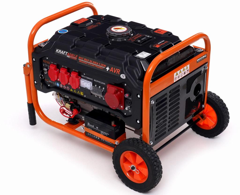 Generatore 3500W con Avviamento Elettrico | Kraft&Dele