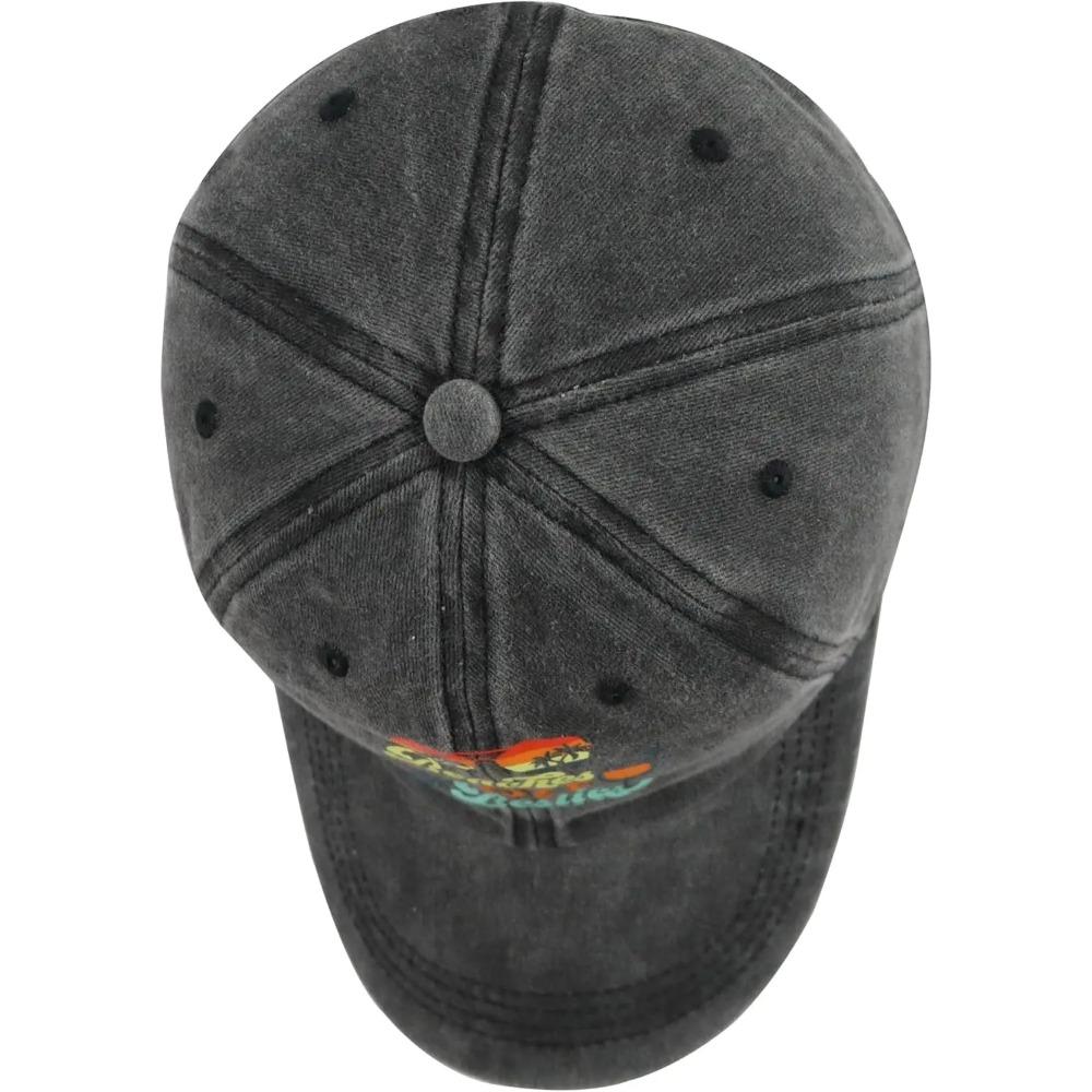 Beaches Booze Besties Hat for Women Men Vintage Adjustable Cotton Beach Baseball Cap