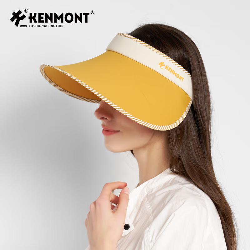 Женский складной солнцезащитный козырек Kenmont для улицы с широкими полями 6153
