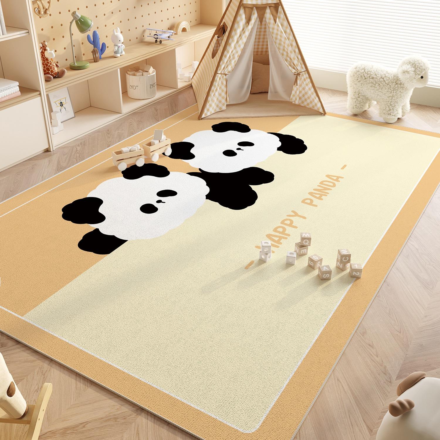 

Привіт Кітті Панда Милий Мультяшний Килим Вітальня Спальня Приліжковий Кухня Вхідний Дверний Килимок Нековзний Декор Дівчинка Дитина Килим 120x160cm