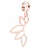 Gold Plated Lotus Leaf Charm Openwork Lotus Leaf Silver 925
