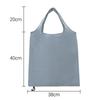 Foldable Shopping Bag Reusable Travel Grocery Bag Eco-Friendly One Shoulder Handbag For Travel Cartoon Cactus Printing Tote Bag