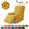 1 Seater Velvet Elastic Recliner Cover Relax Lazy Boy Chair Covers Single Lounger Couch Slipcover Armchair Protector Slipcovers