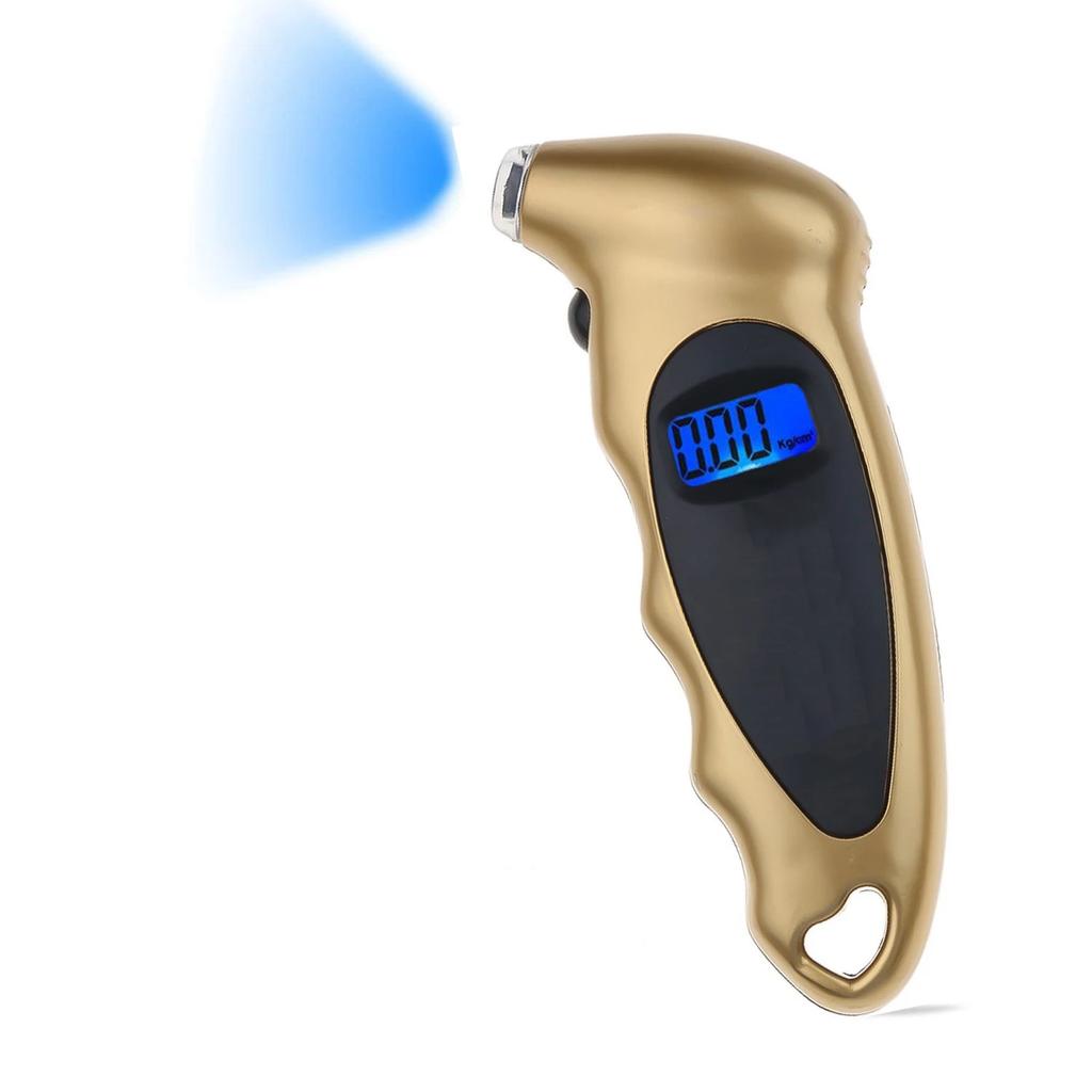 Car Motorcycle Digital Tire Pressure Gauge Meter Bicycle Tyre Diagnostic Tool 0-150 PSI Backlight LCD Air Pressure Gauge Tester