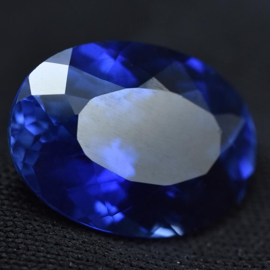 Natural Blue Tanzanite Loose Gemstone 7.05 Ct Oval Cut Jewelry Grade for Jewelry Making and Crafts
