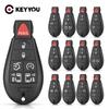Afstandsbediening Slimme Autosleutel Behuizing Voor Chrysler Town & Country Jeep Grand Cherokee Dodge Magnum Durango 2/3/4/5/6/7 Knoppen Behuizing