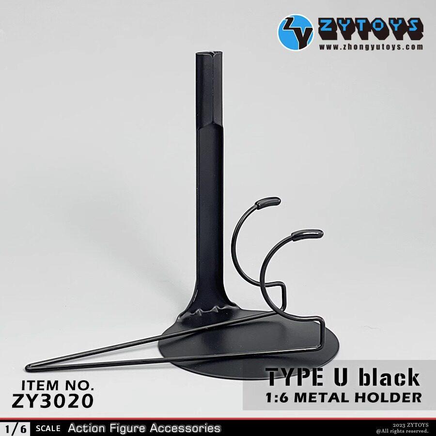 ZYTOYS 1/6 Scale Metal Stand for Soldier Figure Dolls
