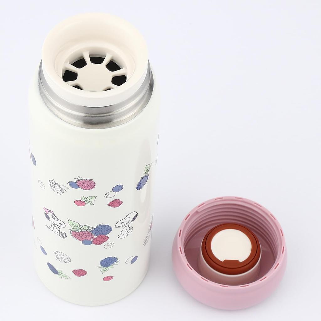 Peanuts Direct Stainless Steel Bottle SBR 480B [Fancy] [Pink]