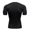 Men's Quick-Dry Compression T-Shirt: High Elasticity, Short-Sleeve for Basketball, Running, and Training