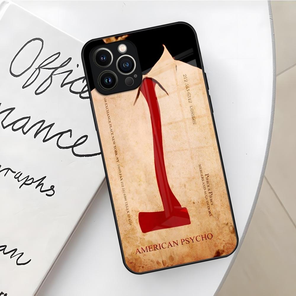 A-Americans P-Psychos Phone Case for Iphone 17 16 Air 15 14 12 11 13 Pro Max Mini X Xr Xs Se Puls glass Cover