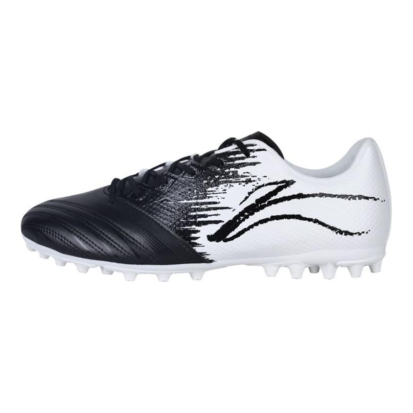 Li Ning Short Grass AG Studs MG (Rubber Short Studs) Artificial Grass Shock Absorption Anti-Slip Wear-Resistant Lightweight Football Shoes ASFS009-1