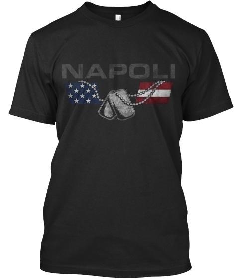 

Стандартная футболка унисекс Napoli Family Honors Veterans S