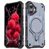 Applicable to Apple 17Pro mobile phone protective case, anti-drop at four corners, enhanced magnetic attraction, wireless charging, three-proof