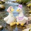 Sitting Posture Crooked Duck Soft Plush Toys Adorable Duck Stuffed Plush Animals Companion Dolls for Kids Birthday Gifts