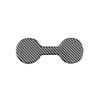 For Chevrolet Malibu 2016-2025 LHD Center Console Cup Holder Mat Black Carbon Fiber Anti Slip Pad Interior Accessories Upgrade