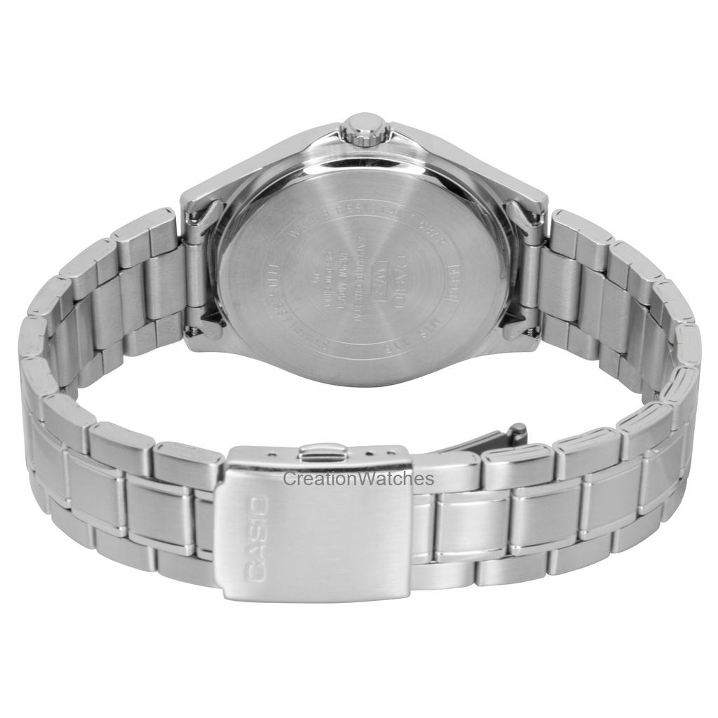 Casio Standard Analog Stainless Steel Silver Dial Quartz MTS-115D-7AV Men's Watch
