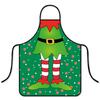 Christmas Holiday Waterproof Oilresistant Apron With Creative Fun Patterns For Adults And Kids