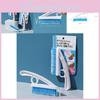 V Type Gap Cleaning Brush For Bathroom Tiles Plastic Scrubber For Wall Grout