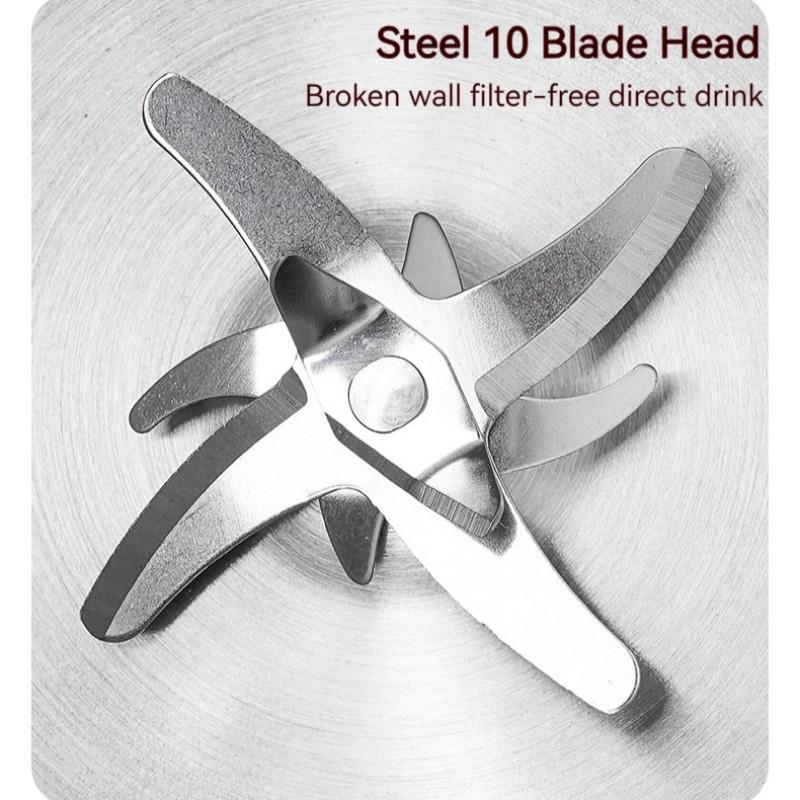 1200ML Automatic Intelligent Juicer Kitchen Multifunctional Electric Blender Large Capacity Soya Bean Milk Machine