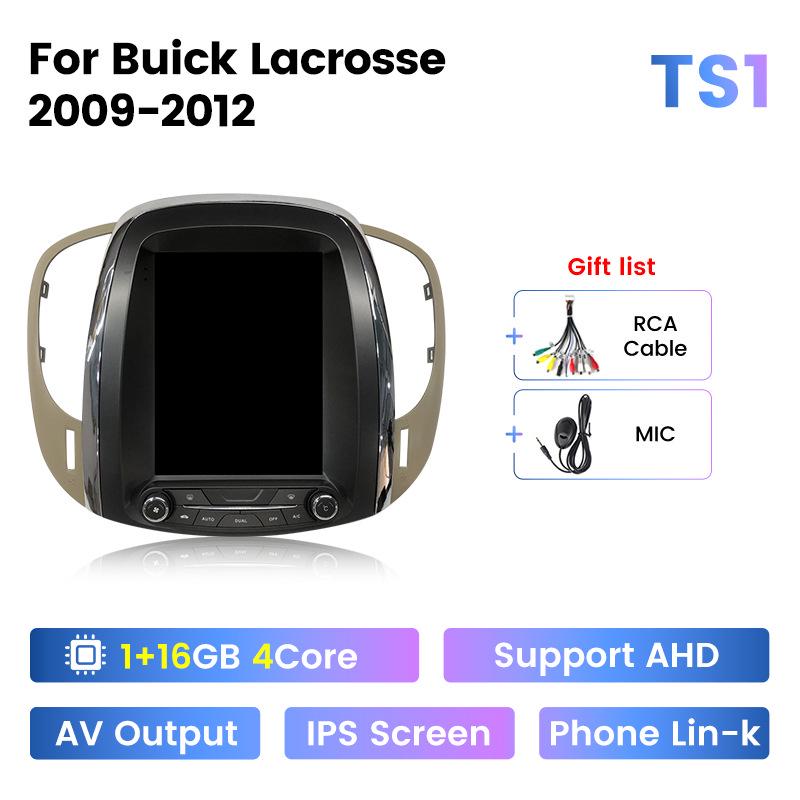 

Buick LaCrosse (09-12) Vertical Screen Android Navigation & Reverse Camera System
