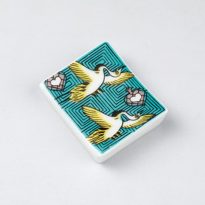 Exquisite Japanese Ceramic Chopstick and Spoon Rest for Home and Restaurant