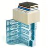 4 Packs Plastic Desk Organizer File Folder, Desktop Magazine Holder, Office File Sorter Rack, Vertical File Dividers