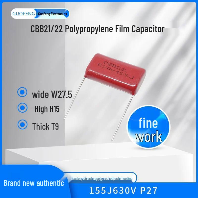 Metallized Film Capacitor 1.5uF 155J 100V-630V CBB21/22 K CL