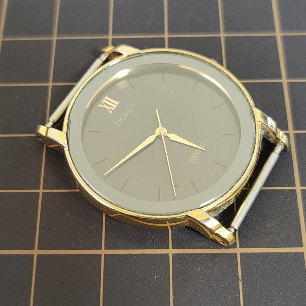 SEIKO DOLCE Watch Face Only Slim and Lightweight [Working Condition] 5E31-6010 - (Management Code K26Z)