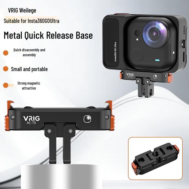 VRIG Insta360 GO Ultra Action Camera Accessories