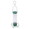 Squirrel Proof Wild Bird Feeder Large Capacity 4 Holes Portable Outdoor Hanging Bird Feeder Easy To Fill Weather