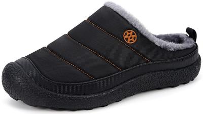 Eagsouni Winter Daunen Zimmer Indoor und Outdoor Balkon Kalt und Damen Sandalen, Hausschuhe, Schuhe, Kleidung, Sandalen, Fleecefutter, Schutz,