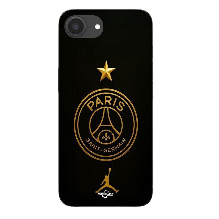 Case For iPhone 16th PSG Logo Jordan Gold Star Champion Maniacase