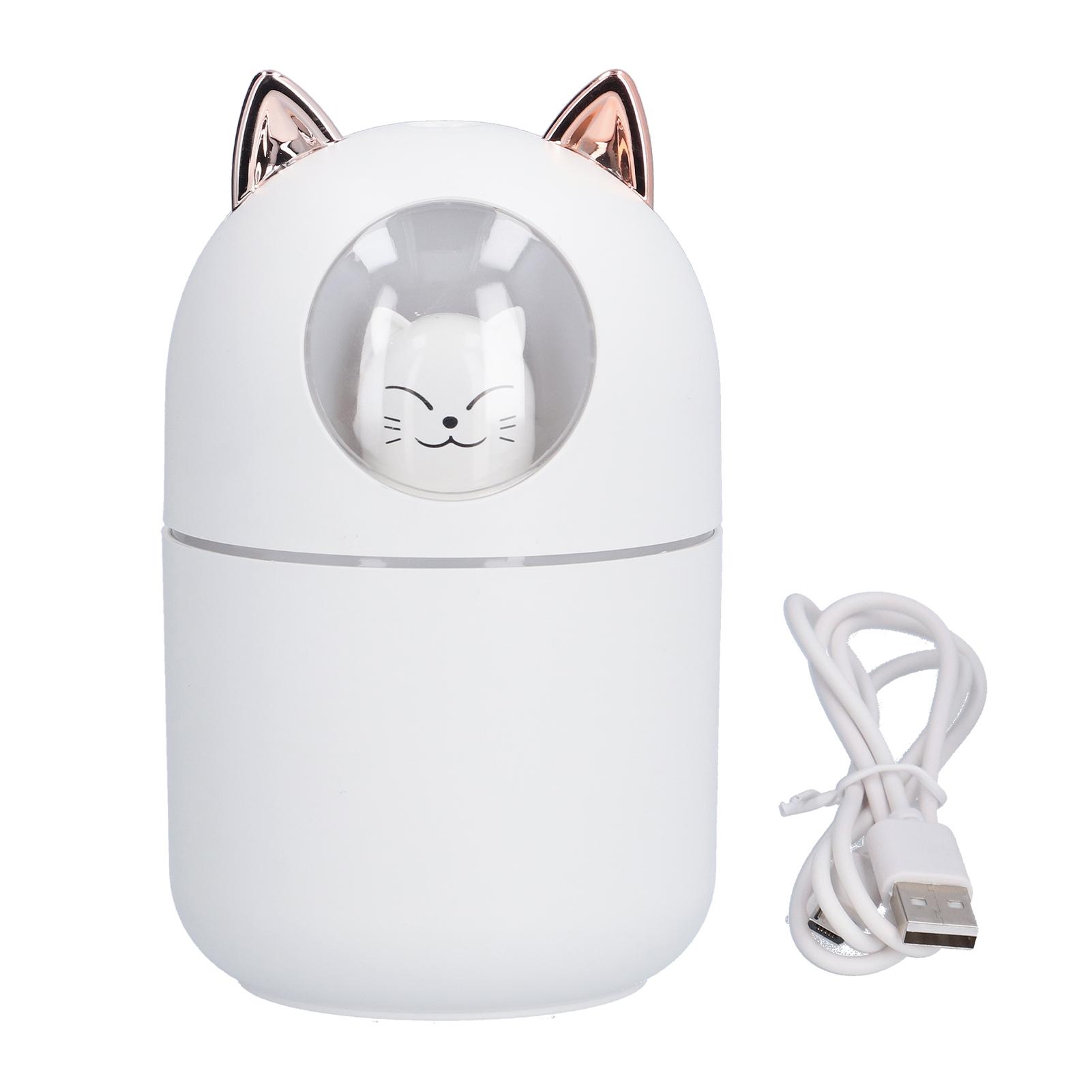 

Портативный увлажнитель воздуха Mini USB Night Light Mute Герметичный дизайн Увлажняющее устройство для офиса Do White