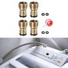 Practical 3/4Inch Garden Hose Male Thread Quick Connection Adapters Stainless Steel Tap Fitting for Sprinklers and Hoses