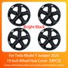 Wheel Hub Cap For Tesla Model Y Juniper 2025+ Car Replacement Wheel Cap 19 Inch Performance Automobile Hubcap Cover Accessories