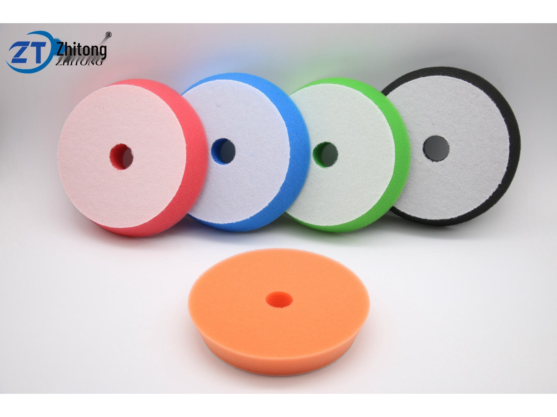 

Набір 6-дюймових стільникових автомобільних полірувальних подушечок - 5-компонентна скошена губка для шліфування та відновлення