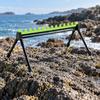 Adjustable Aluminum Fishing Rod Rack Folding with Extendable