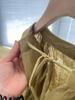 Women's French Linen Pleated Smock Dress