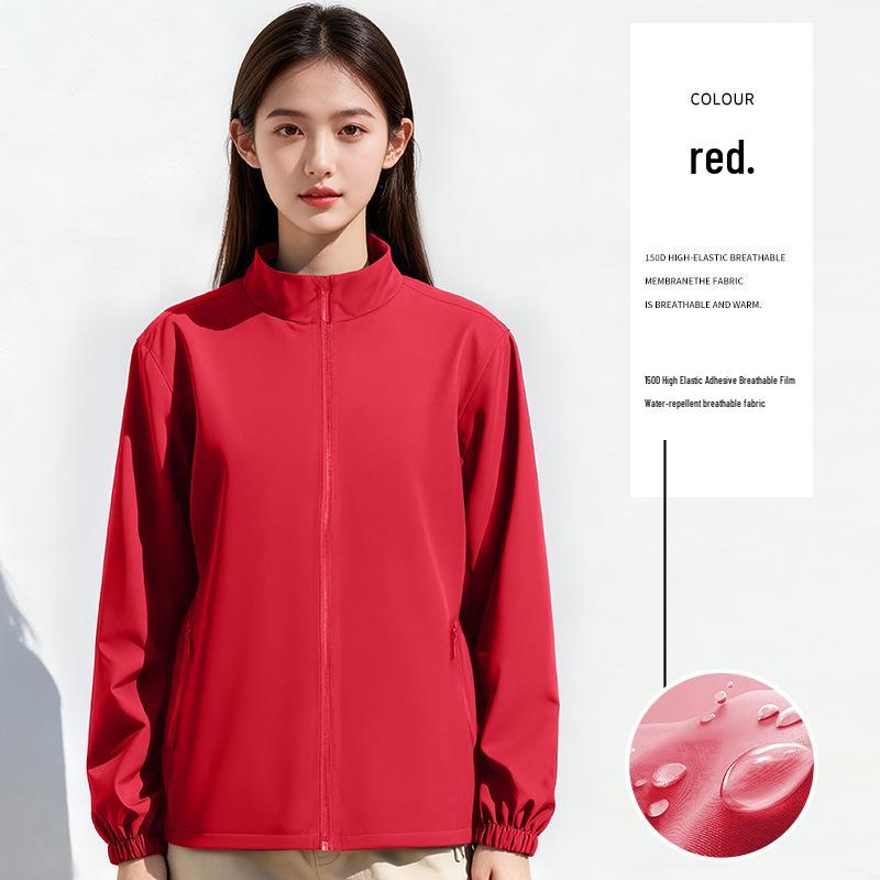 NIO Gray Softshell Jacket with Custom Logo for Sales Managers - Autumn/Winter Stand-up Collar 4XL