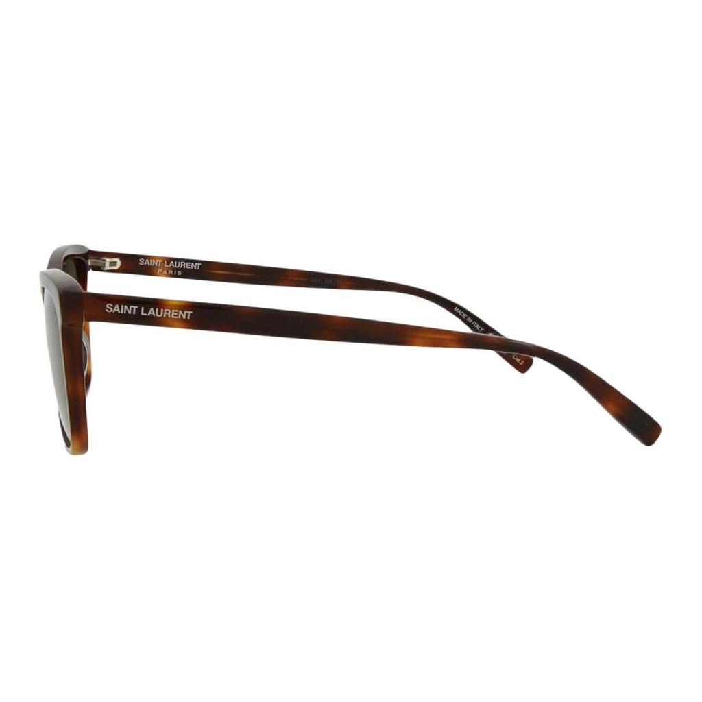 Saint Laurent Decorative Logo Cat Eye Sunglasses Women sunglasses Brown SL502